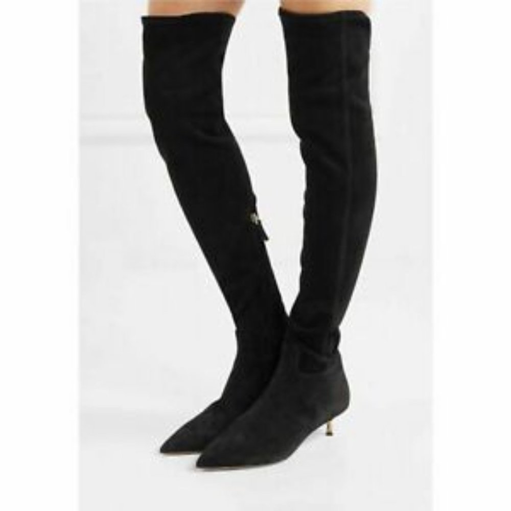 Valentino Garavani Suede Over-the-Knee Boots